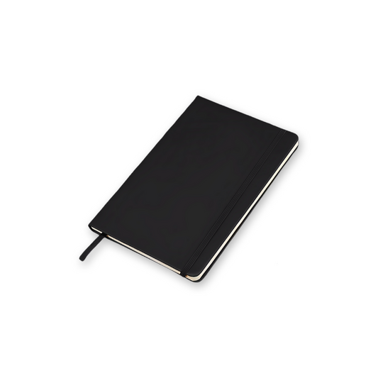 Classic Black Leather Notebook/Journal