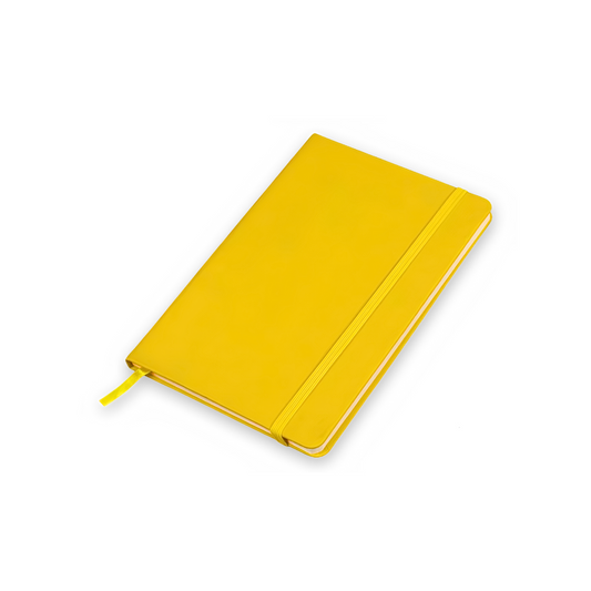 Classic Yellow Leather Notebook/Journal